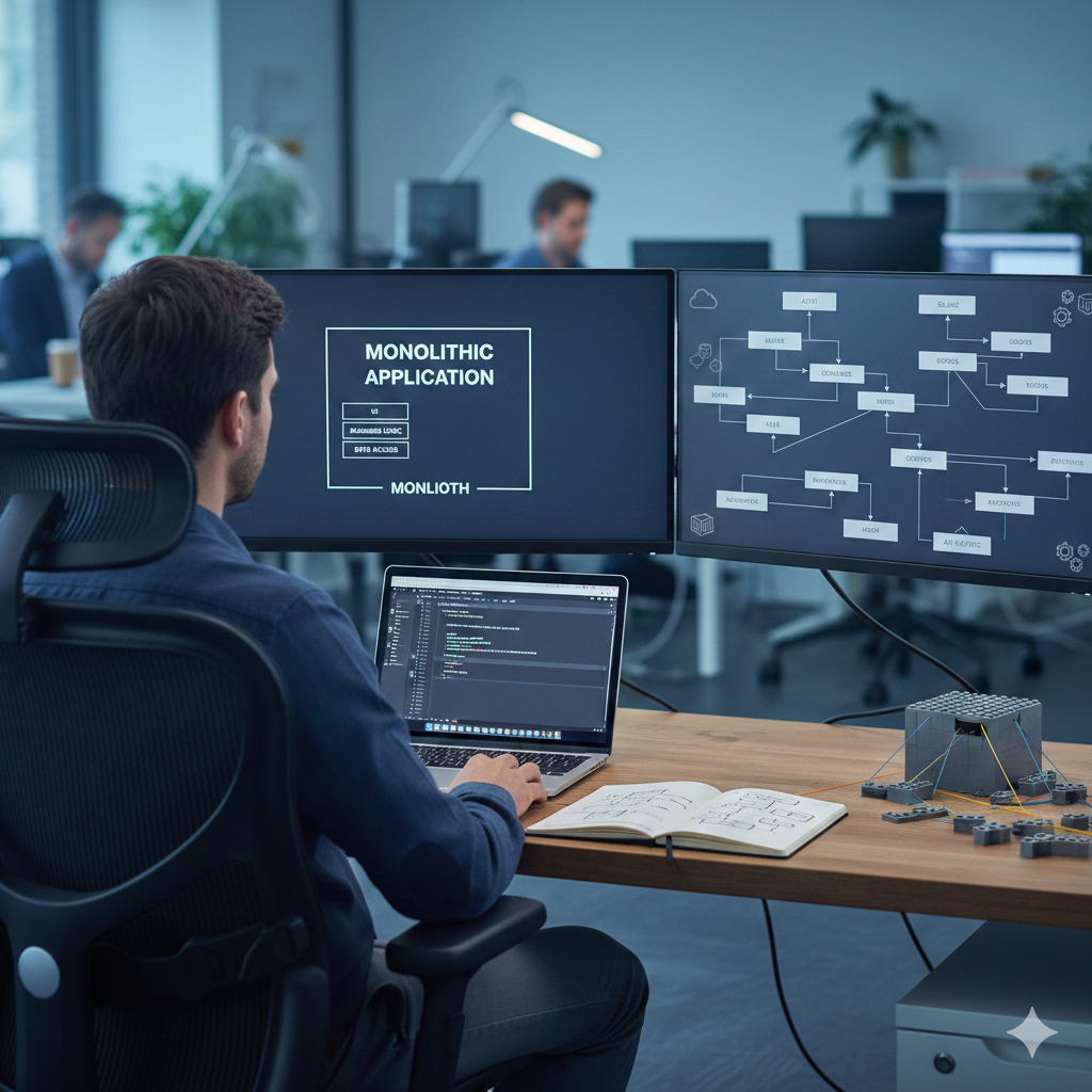 Capítulo 1: Arquitectura de Software: Monolito vs. Microservicios